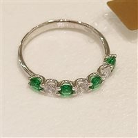 Anello Vidali Gioielli Donna in Oro bianco Zircone ANOR-56-34 - ANOR-56-34